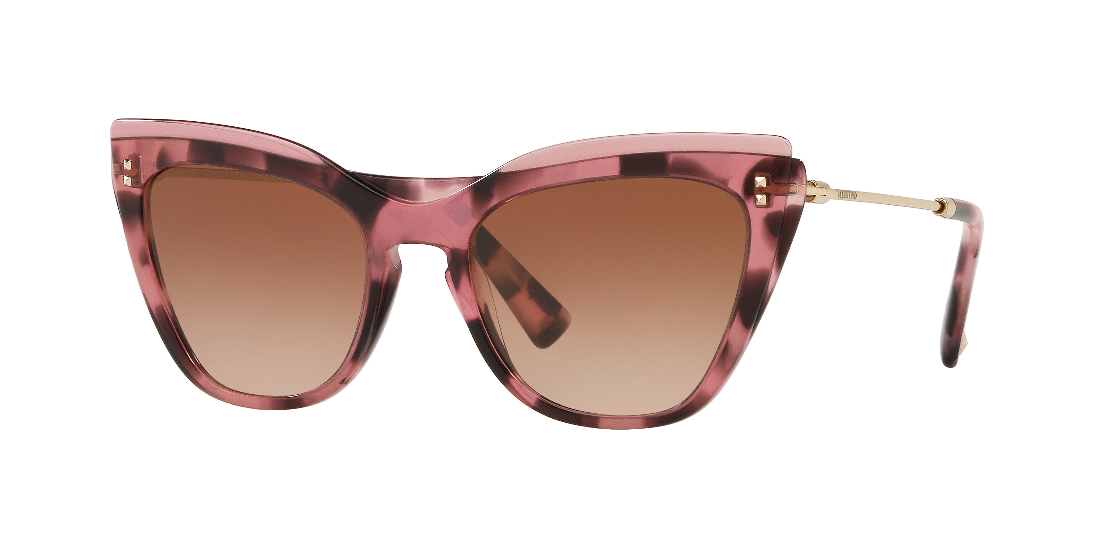  gradient brown/transparent pink/havana pink