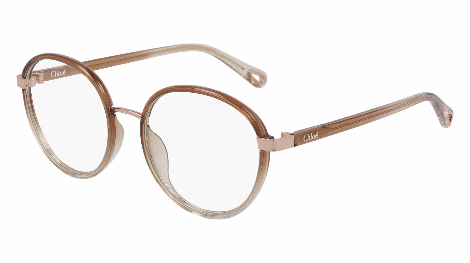  clear lens/gradient rust to nude