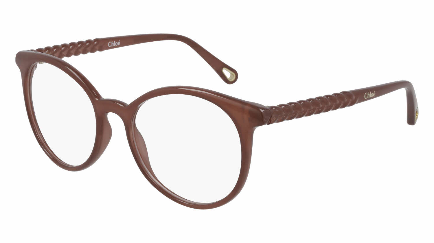  clear lens/shiny opal rust size 52