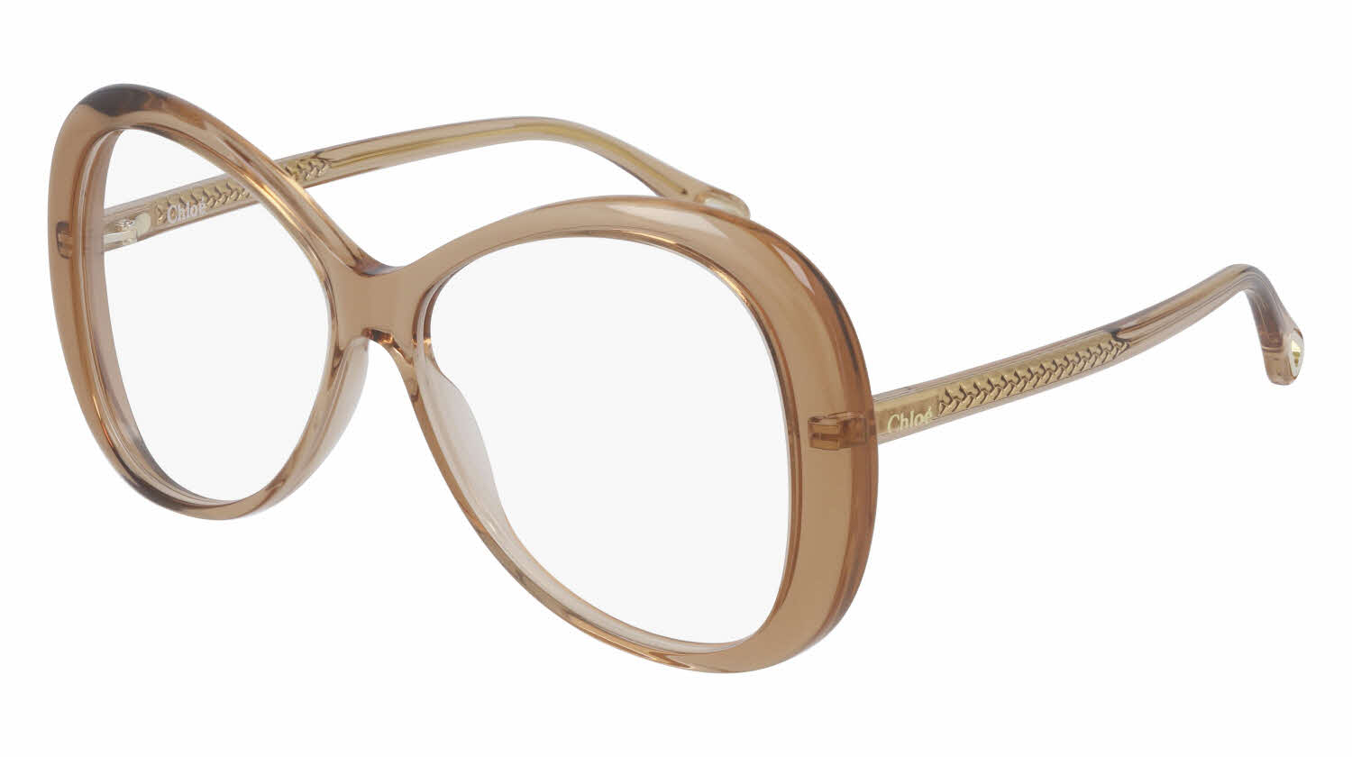  clear lens/shiny peach
