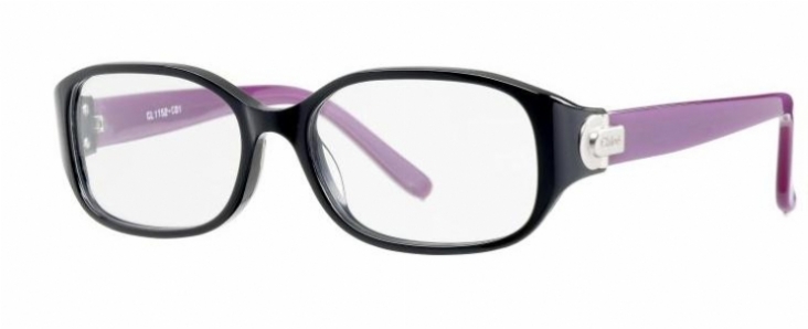  clearlens/black purple