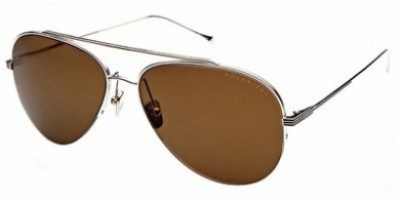  shiny white gold/brown polarized