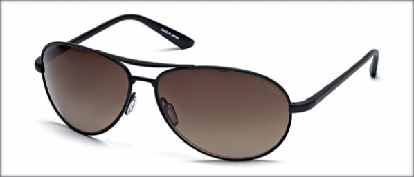  dark brown gradient polarized/matte black carbon