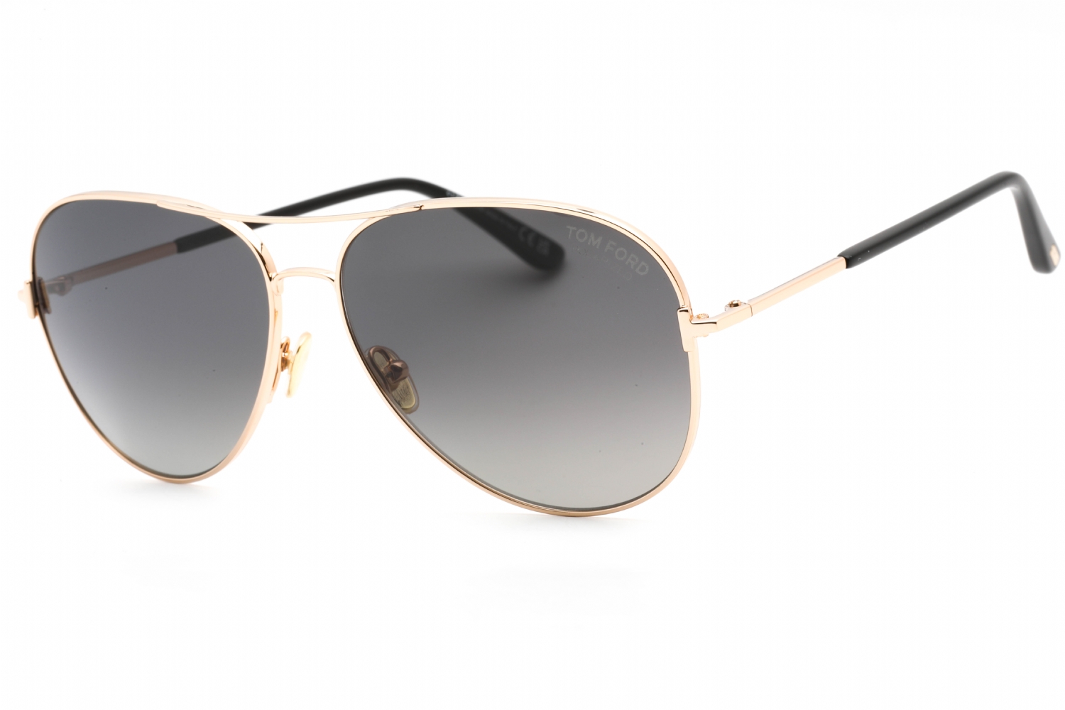  smoke polarized/shiny rose gold