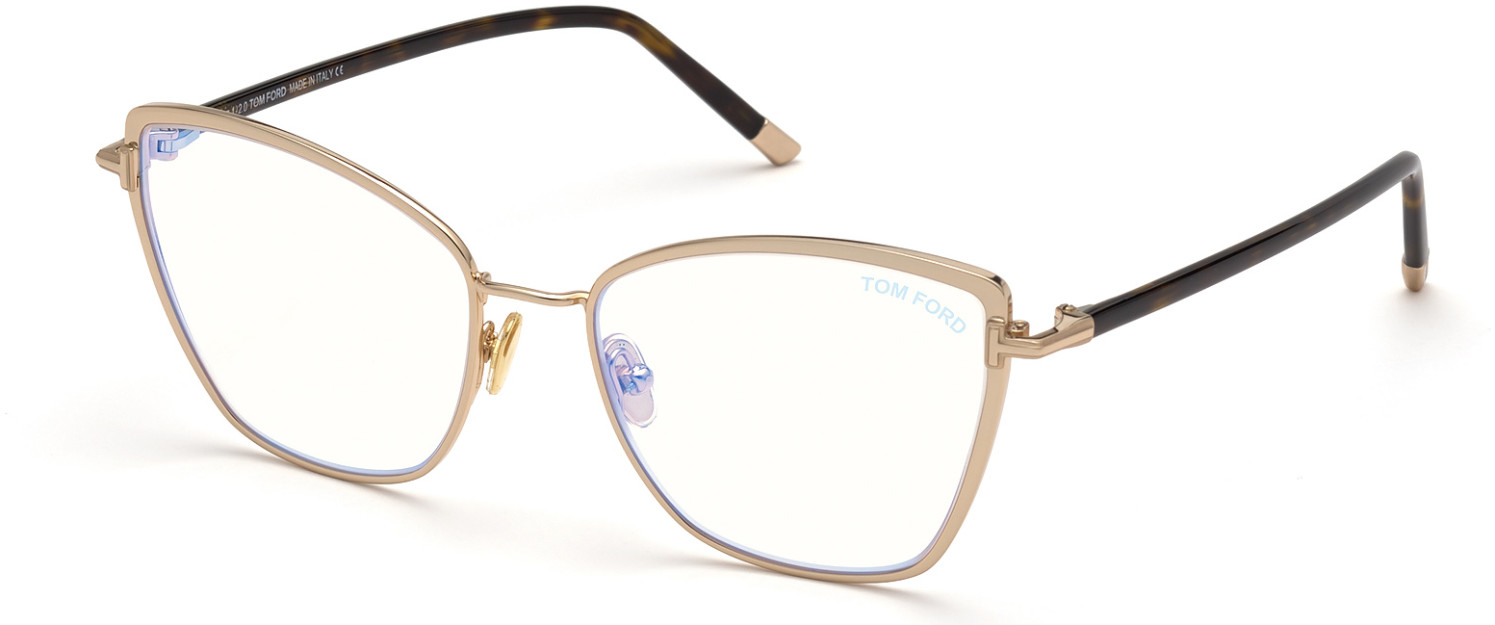  clear/shinyrosegoldclassicdarkhavana"t"logo/blueblocklense