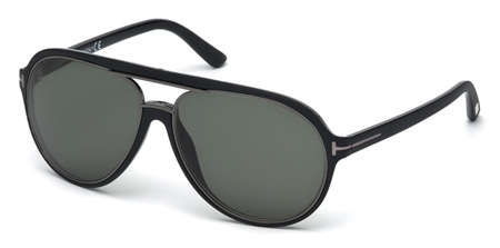  matte black/green polarized