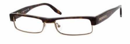  clear/dark brown havana