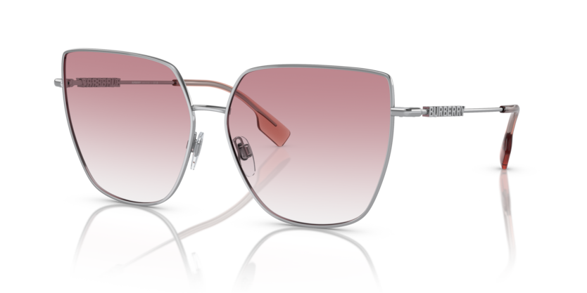  clear gradient pink/silver