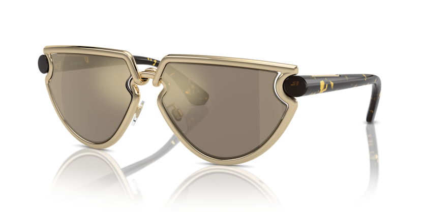  light brown mirror gold/light gold