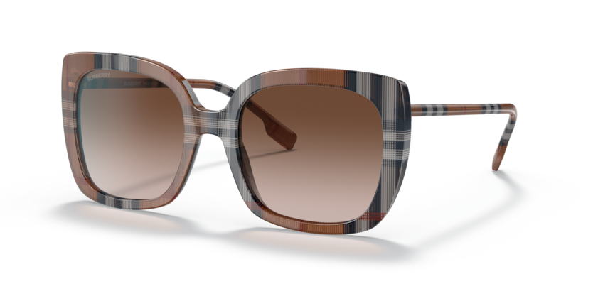  gradient brown/brown check