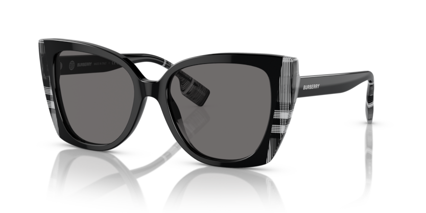  dark grey polarized/black/check white black
