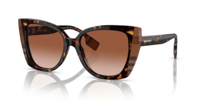  brown gradient/dark havana/check brown