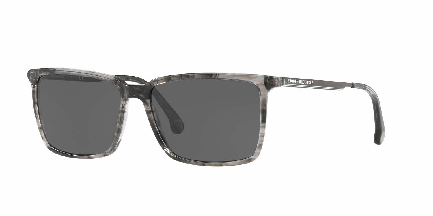  grey solid lens/black horn