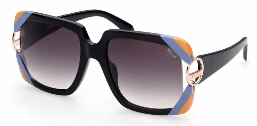  gradient smoke lenses /shiny black