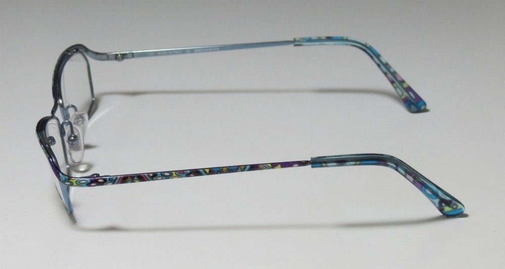  clear/teal purple pattern