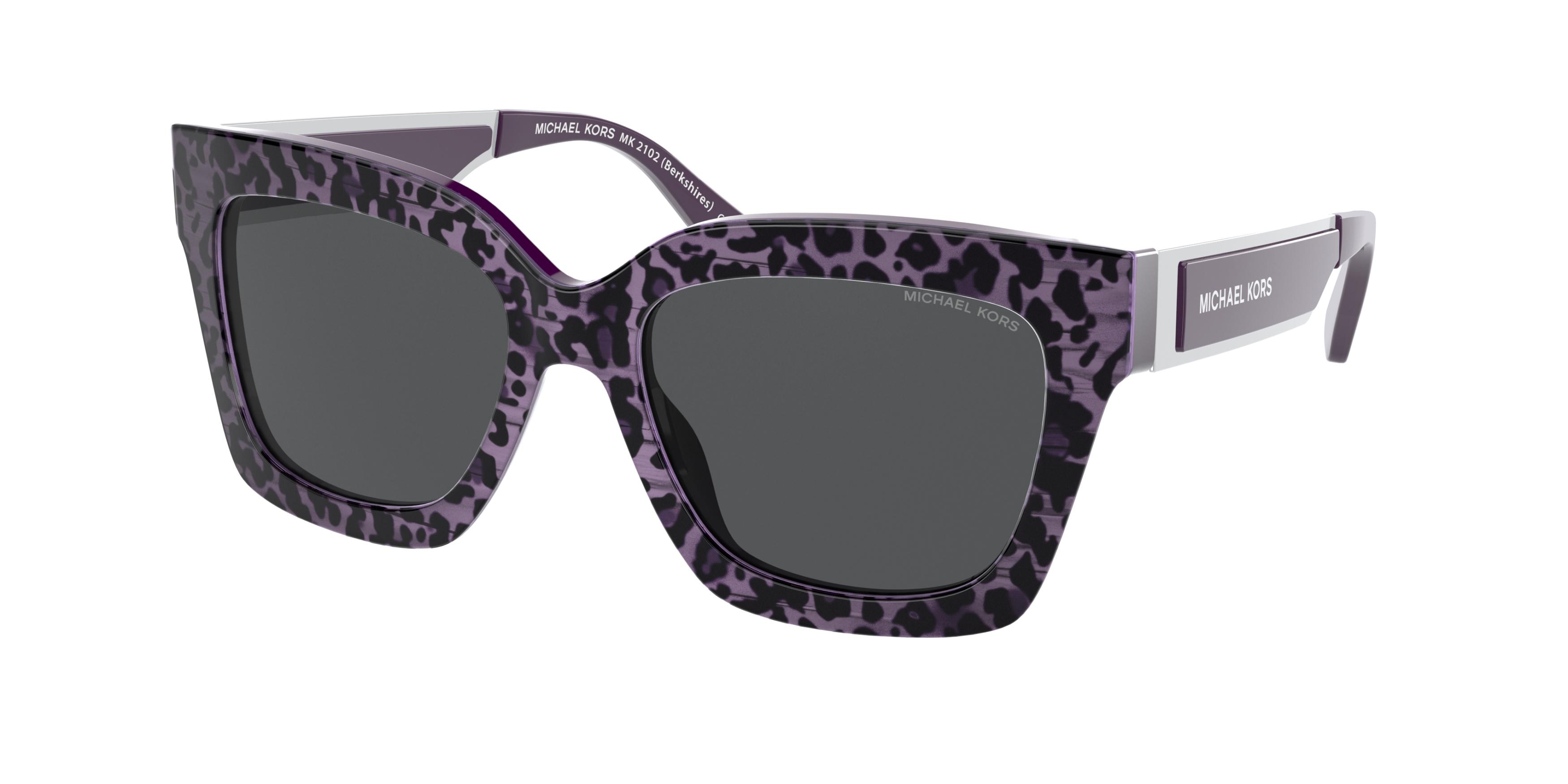  dark grey solid/iris leopard