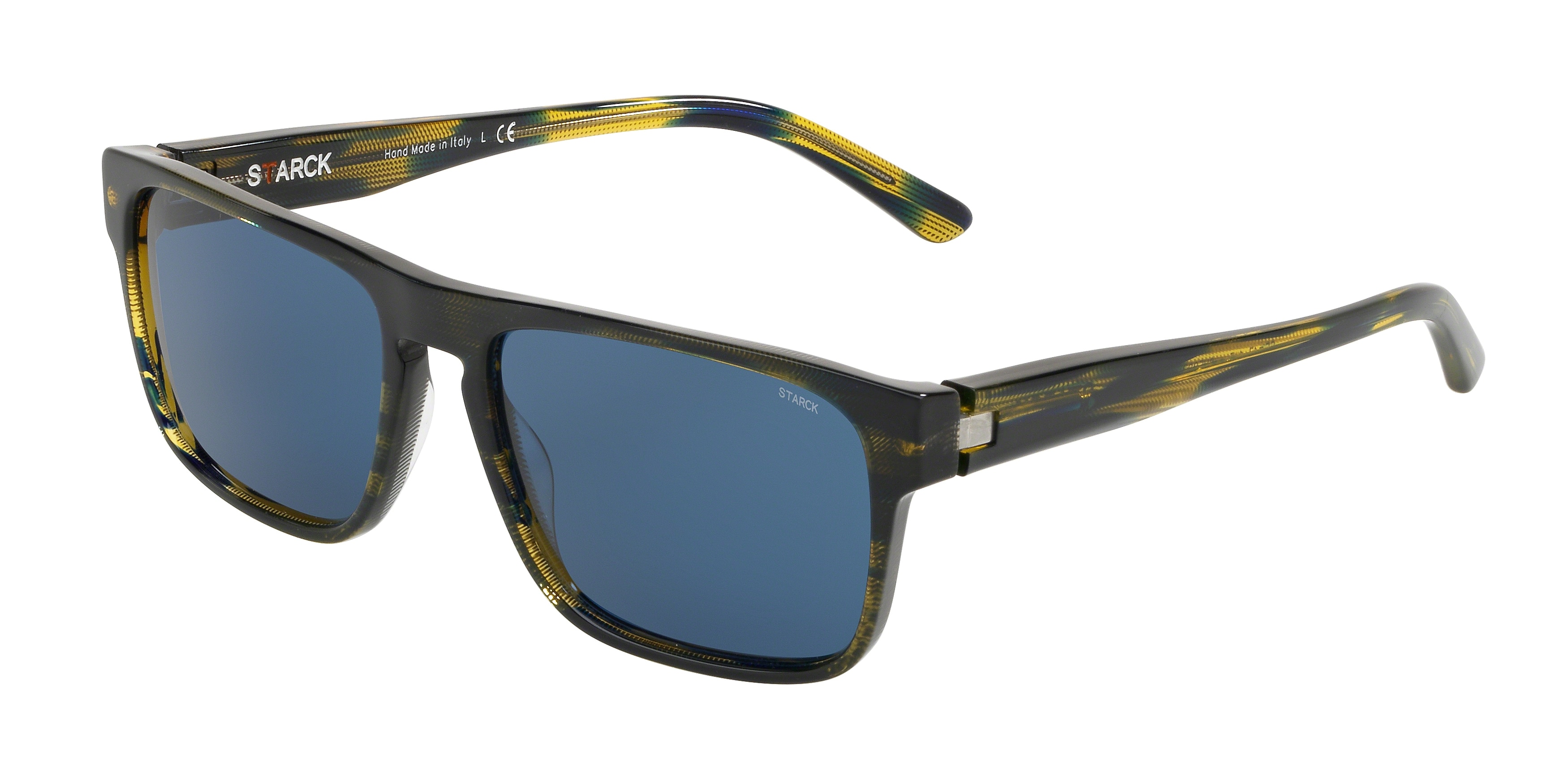  clear/havana yellow pointille black