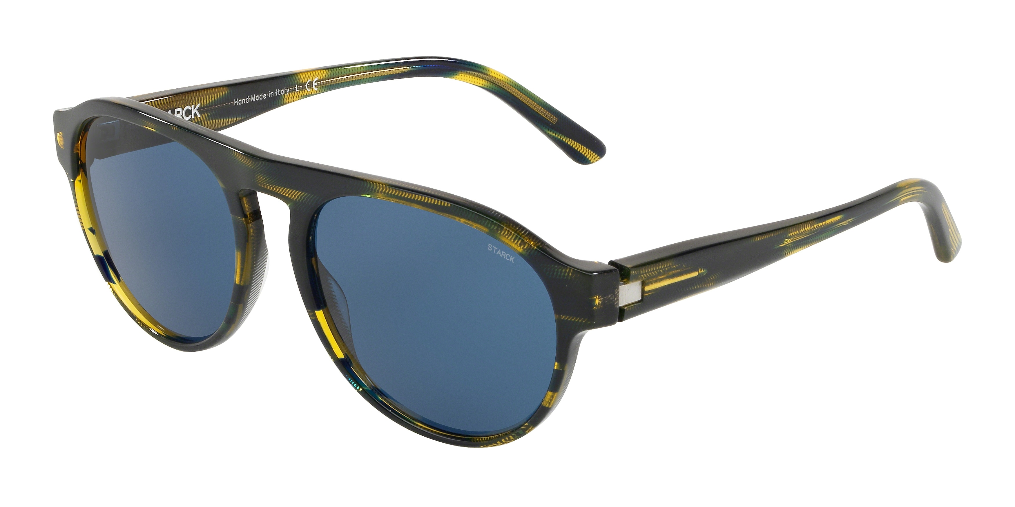  clear/havana yellow pointille black