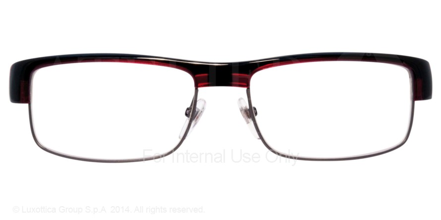  clear/black red