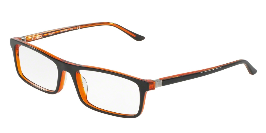  clear/black orange