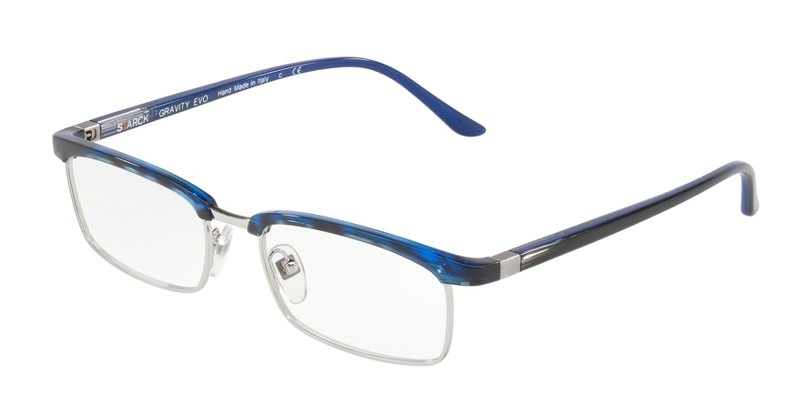  clear/silver havana blu