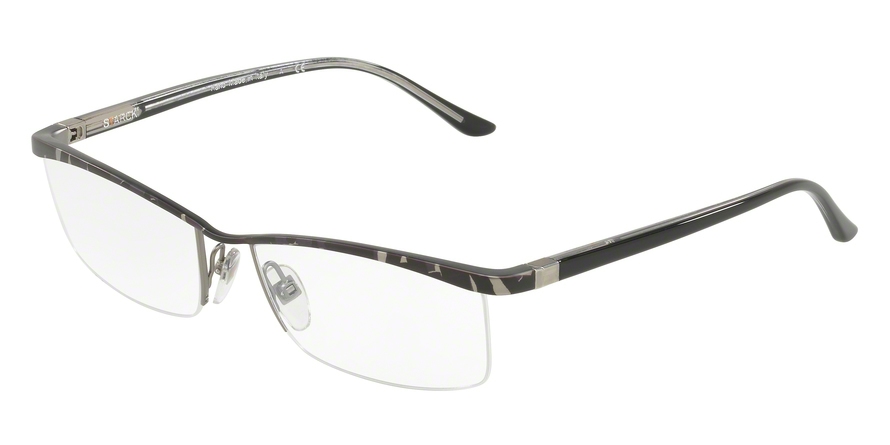  clear/silver havana black