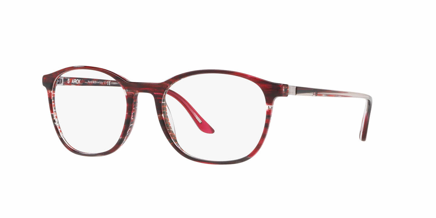  clear lens/stripped black red pontille