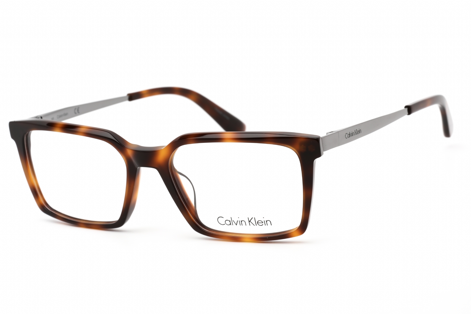  clear demo lens/brown havana