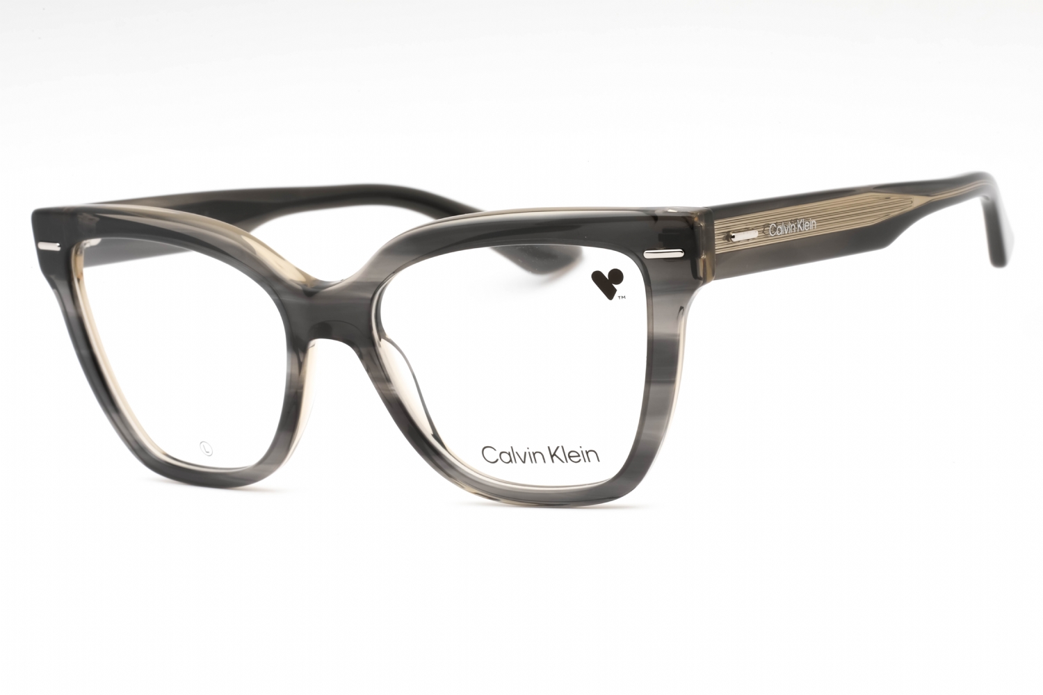  clear demo lens/striped grey