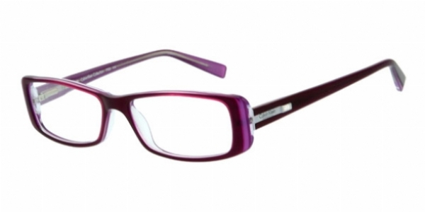  clear/dark bordeaux violet