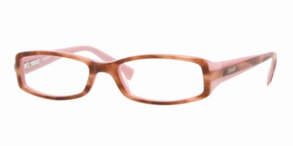  clear/striped havana pink