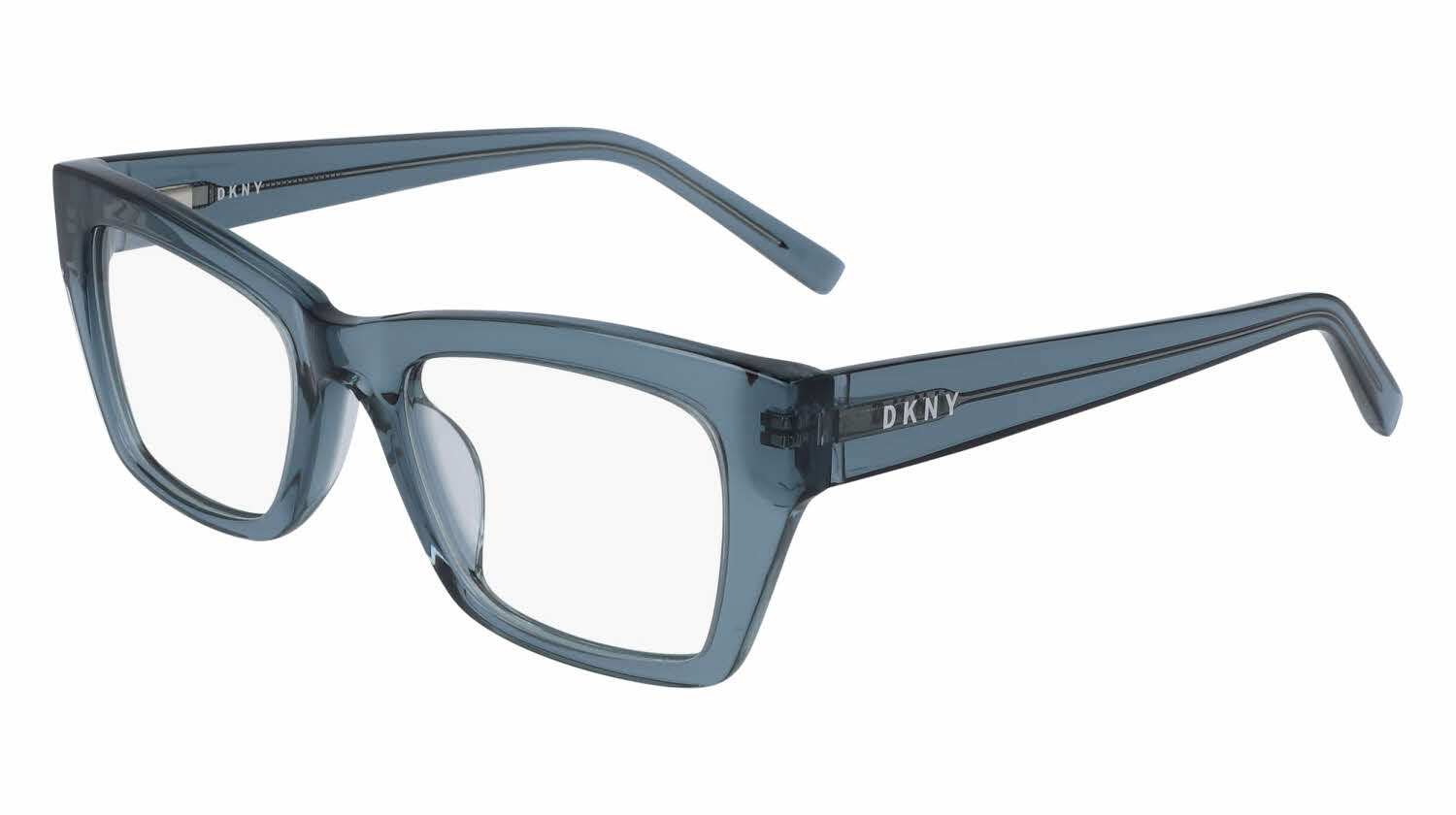  clear lens/crystal cadet blue