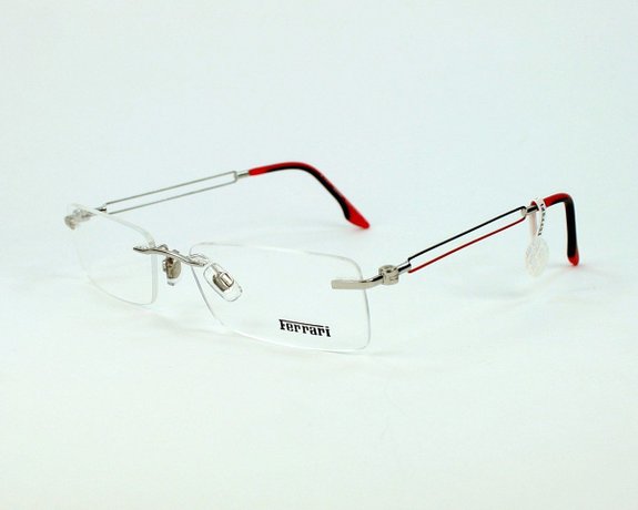  clear/silver black red