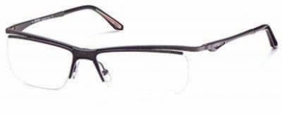  shiny black/sanded black temples/cleare