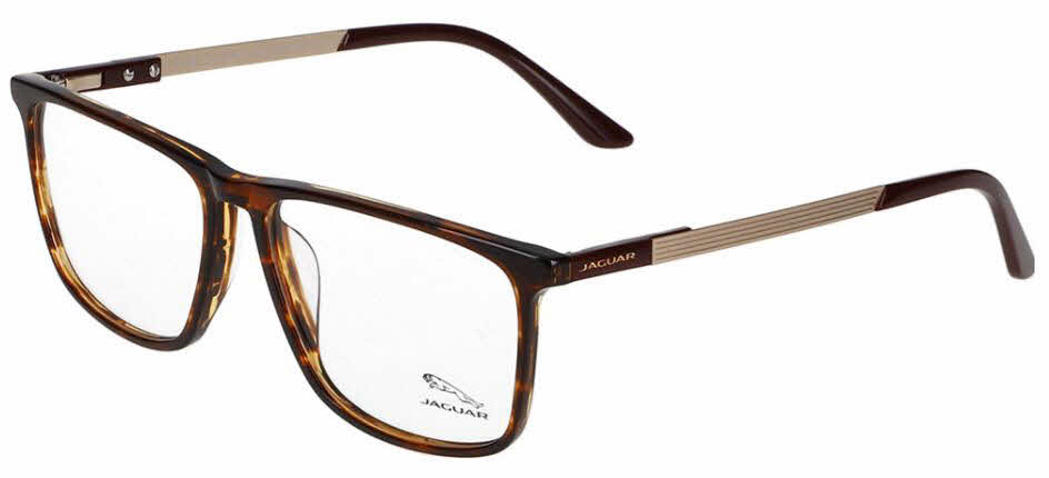  clear lens/brown gold