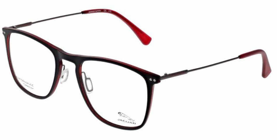  clear lens/black red