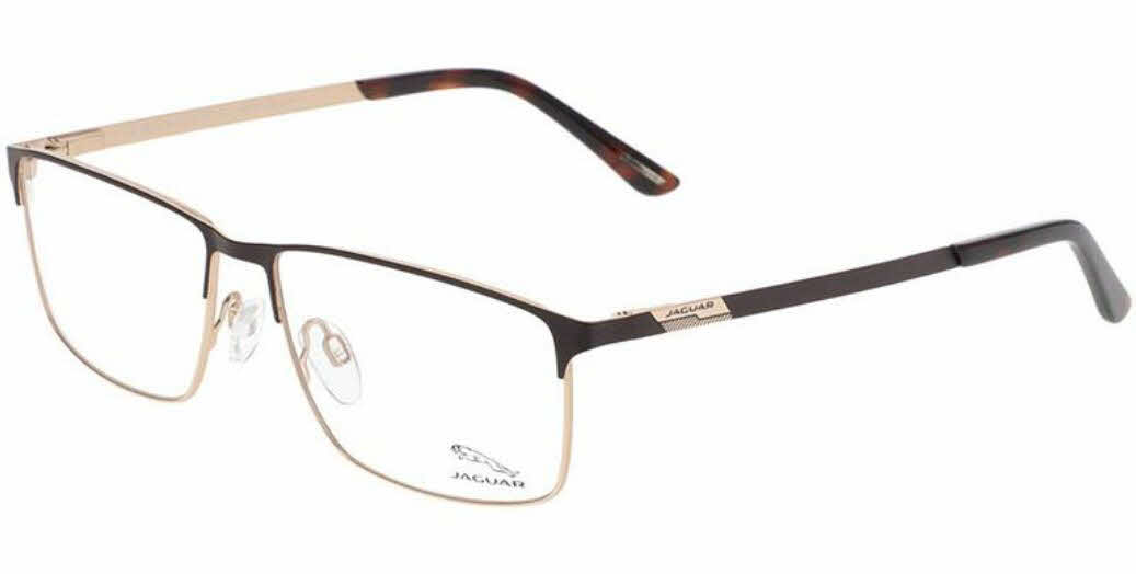  clear lens/brown gold