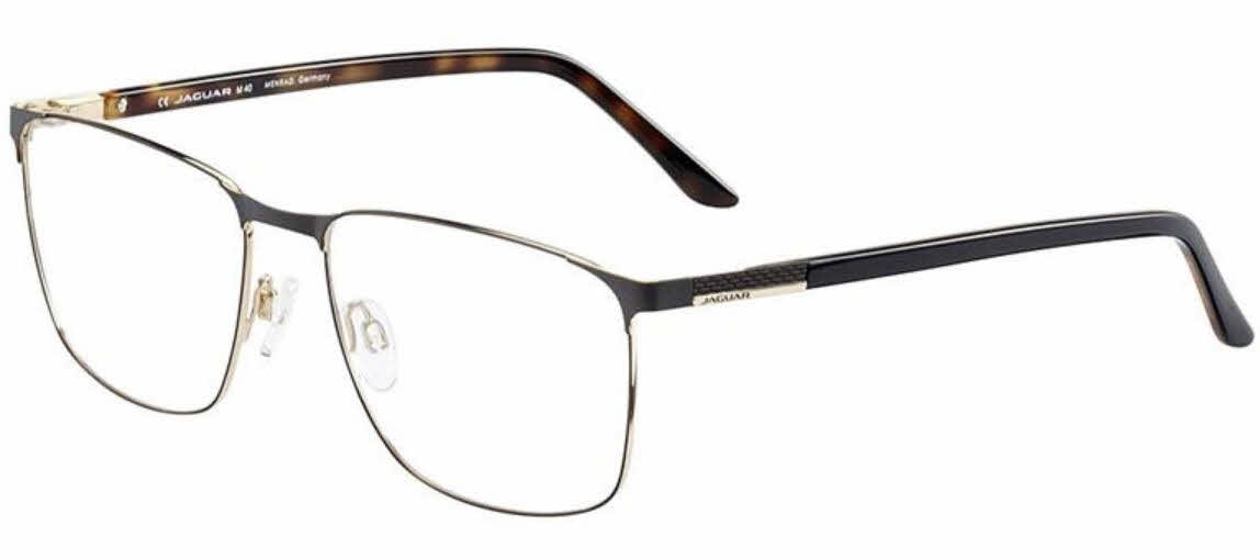  clear lens/dark brown gold