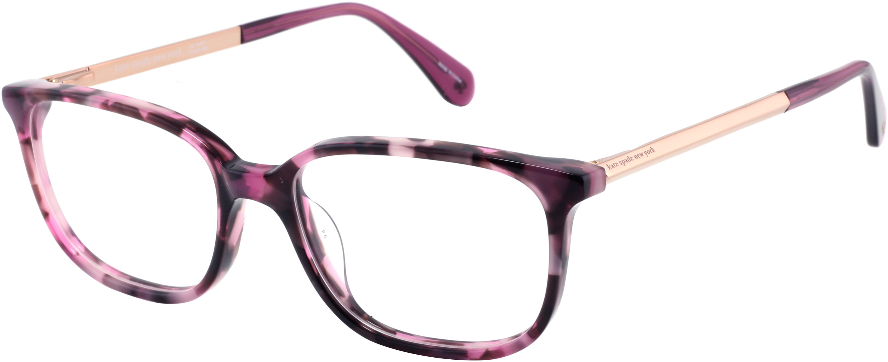  clear/havana mau violet