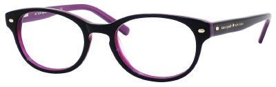  clear/black violet