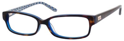  clear/tortoise cobalt spade