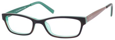  clear/tortoise forest green