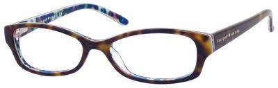  clear/tortoise floral