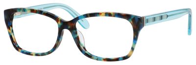  clear/teal havana teal