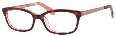  clear/havana pink