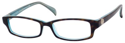  clear/tortoise aqua