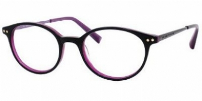  clear/black violet