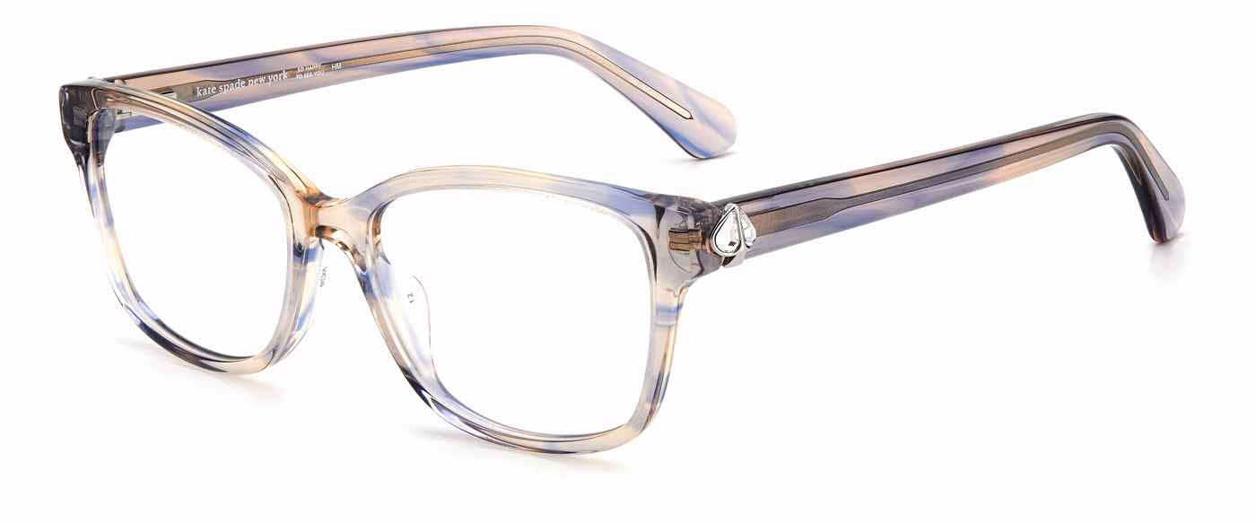  clear lens/blue grey horn