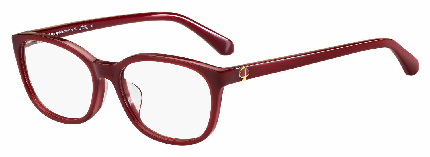  clear lens/burgundy gold