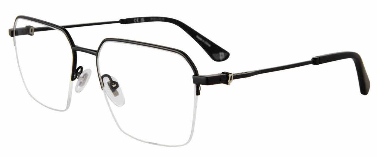  clear lens/semi matte black